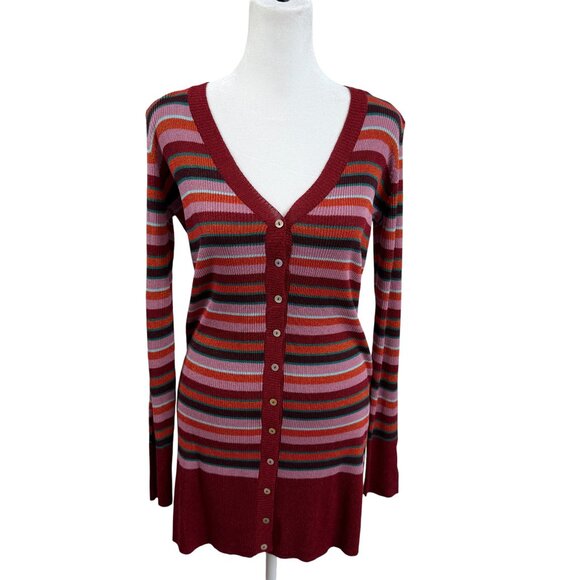 NWT ZARA Knitwear Collection Striped Cardigan & Wide-Leg Pants Set - Picture 2 of 10